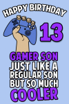 Gamer Son Just Like A Regular Son But So Much Cooler, Hap... book cover