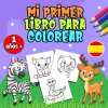 Mi primer libro para colorear de animales para niños pequeños de 1 ... book cover