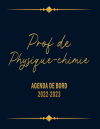 Agenda de Bord Prof de Physique chimie 2022 2023: Carnet de Bord A4 Pour Les Enseignants de Physique... book cover