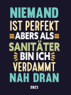 Sanitäter wochenkalender 2023: Lustigem Spruch geschenkidee für San... book cover