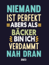 Bäcker wochenkalender 2023: Lustigem Spruch geschenkidee für Bäcker... book cover