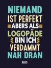 Logopäde wochenkalender 2023: Lustigem Spruch geschenkidee für Logo... book cover