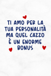 Ti amo per la tua personalità ma quel cazzo è un enorme b... book cover