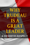 Why Trudeau is a Great Leader, Funny Political Gag Gift For Your Liberal Friends and Family, Sarcast... book cover