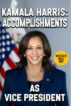 Kamala Harris Accomplishments As Vice President, Sarcastic Political Gag Gift For Friends And Family... book cover