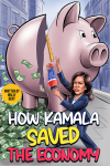 How Kamala Saved the Economy, Funny Kamala Political Humor Jokes, Christmas Pranks Gag, Hilarious El... book cover