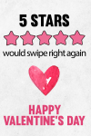 Funny Valentine's Day Gift For Him, Would Swipe Right Aga... book cover